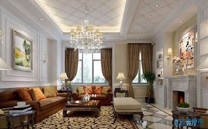 客廳電動開合簾實景圖 客廳電動開合簾實景圖