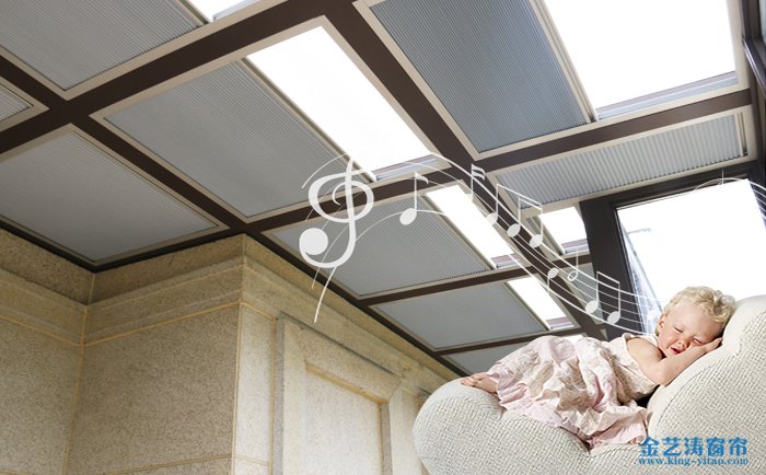 如何區(qū)分各種電動遮陽天棚簾? 金藝濤窗簾