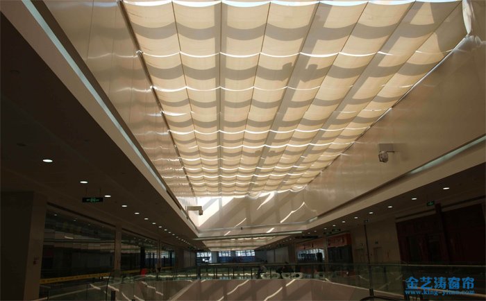 什么是FCS折疊式天棚簾?佛山折疊式天棚簾廠家推薦 天棚簾